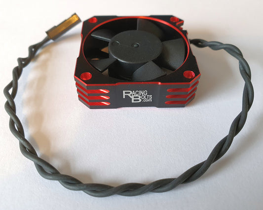 RBCFR30 - Racing Bolts Cooling Fan 30mm Red/ Black