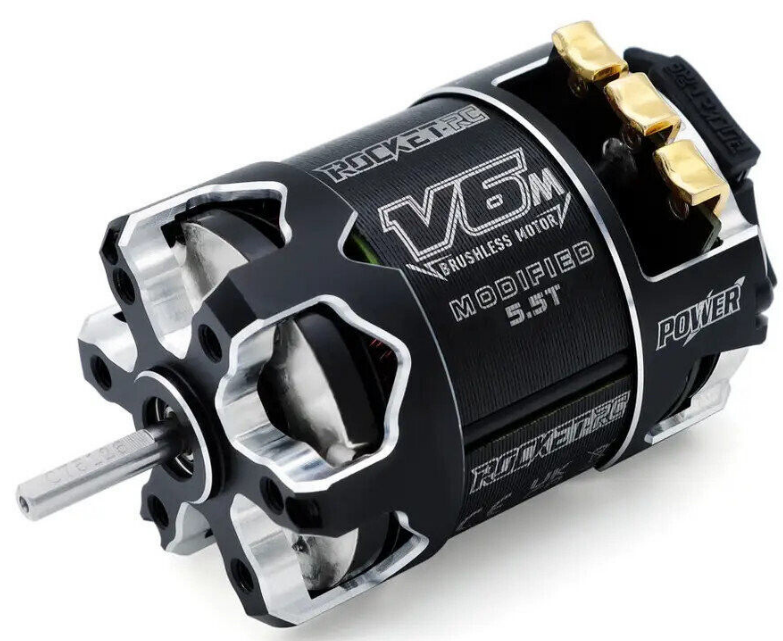 SPV6055-M - 5.5T Modified Surpass V6-M Rocket Brushless Sensored Motor