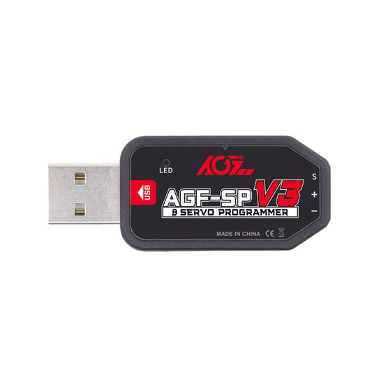 AGF-SPV3 - AGF-RC Servo Programmer USB interface Firmware update Version 3